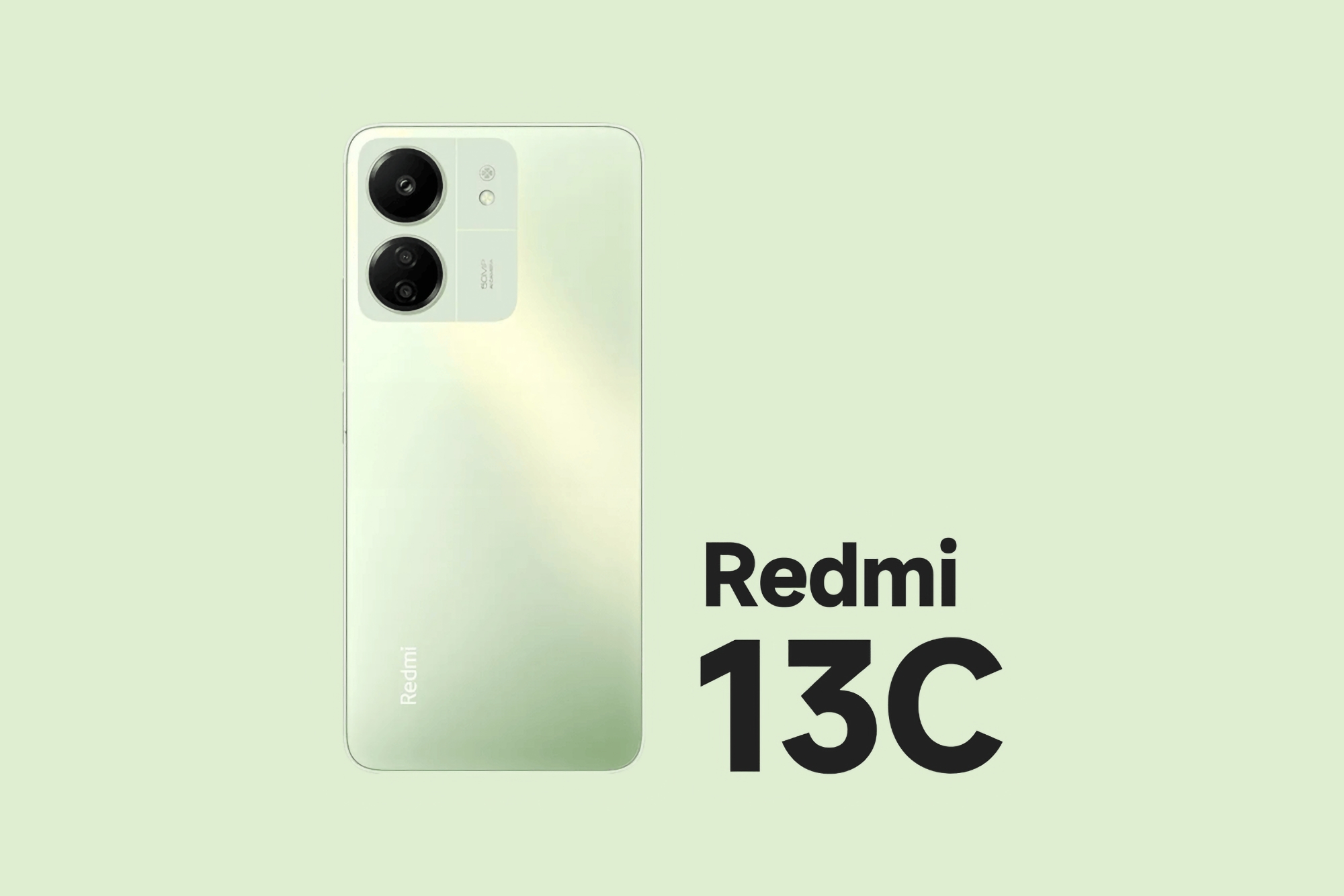 Redmi 13C med 50 MP kamera og MediaTek-chip er klar til annoncering