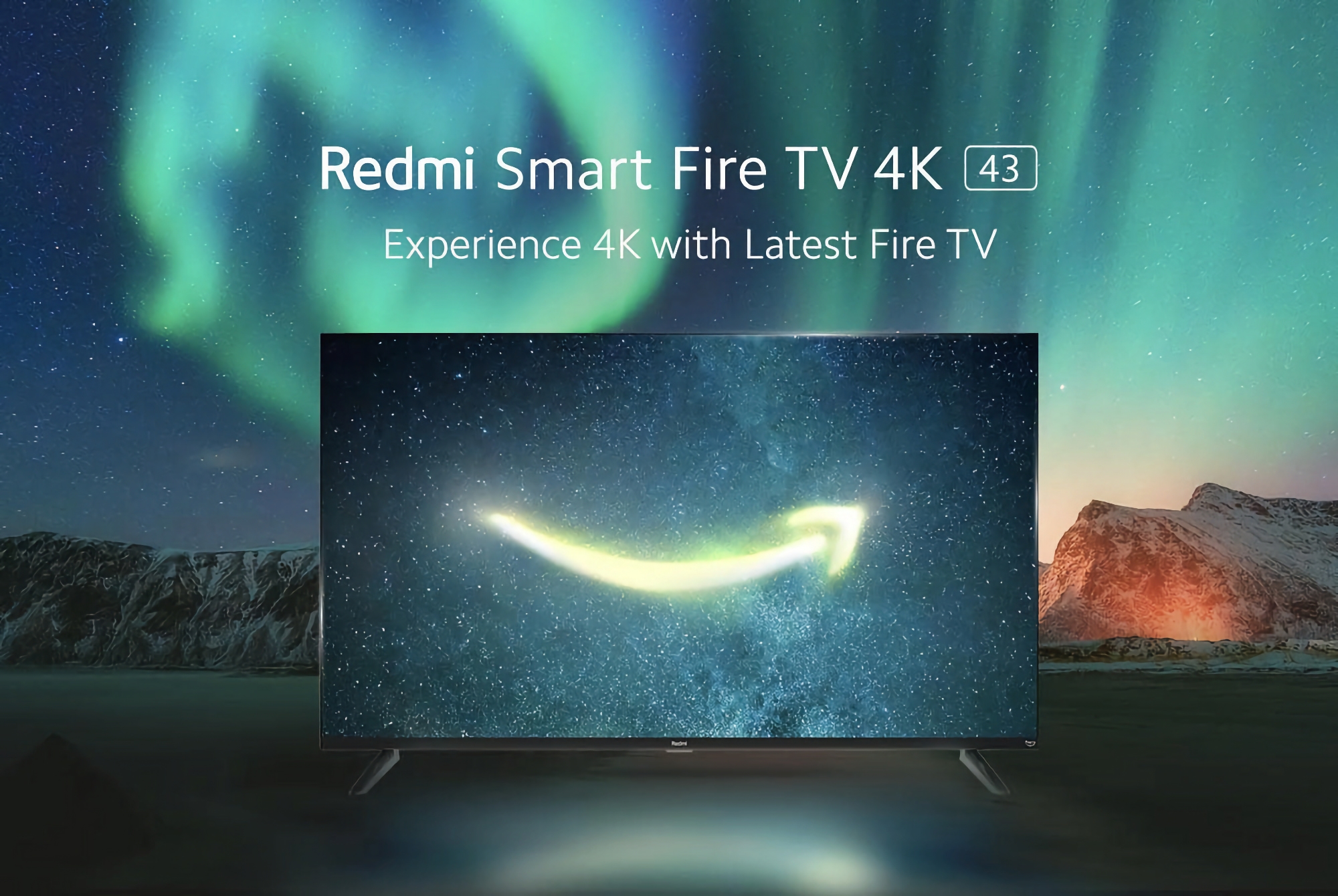 Redmi har afsløret et 43-tommers Smart Fire TV 4K med Fire TV OS ombord