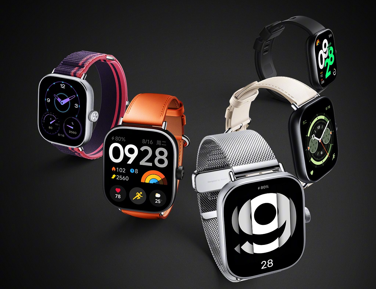 Redmis første metalbeklædte smartwatch: nye detaljer om Redmi Watch 4 afsløret