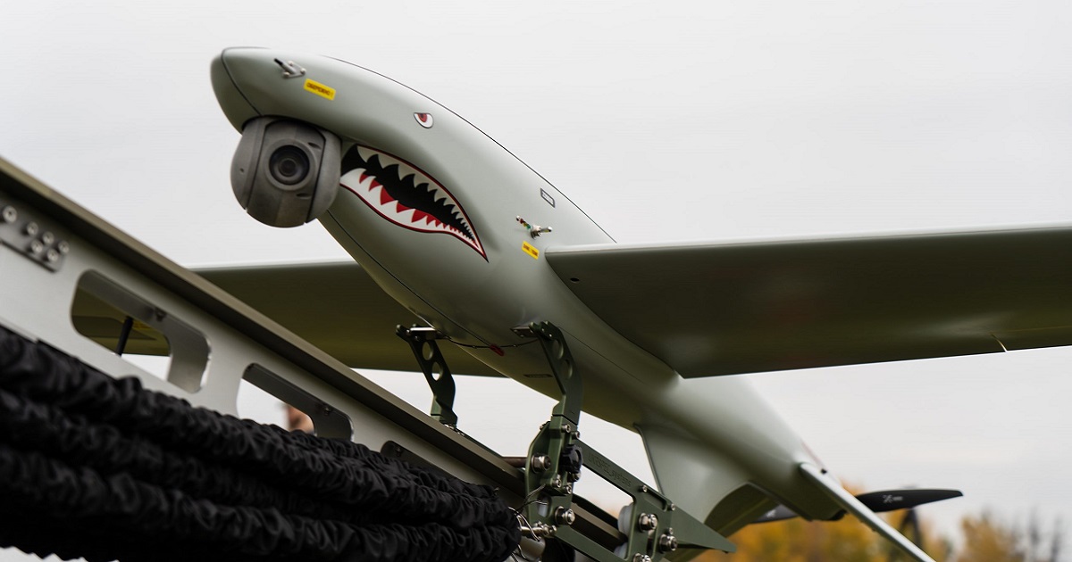 De ukrainske forsvarsstyrker har modtaget SHARK rekognosceringsdroner, som kan arbejde sammen med HIMARS