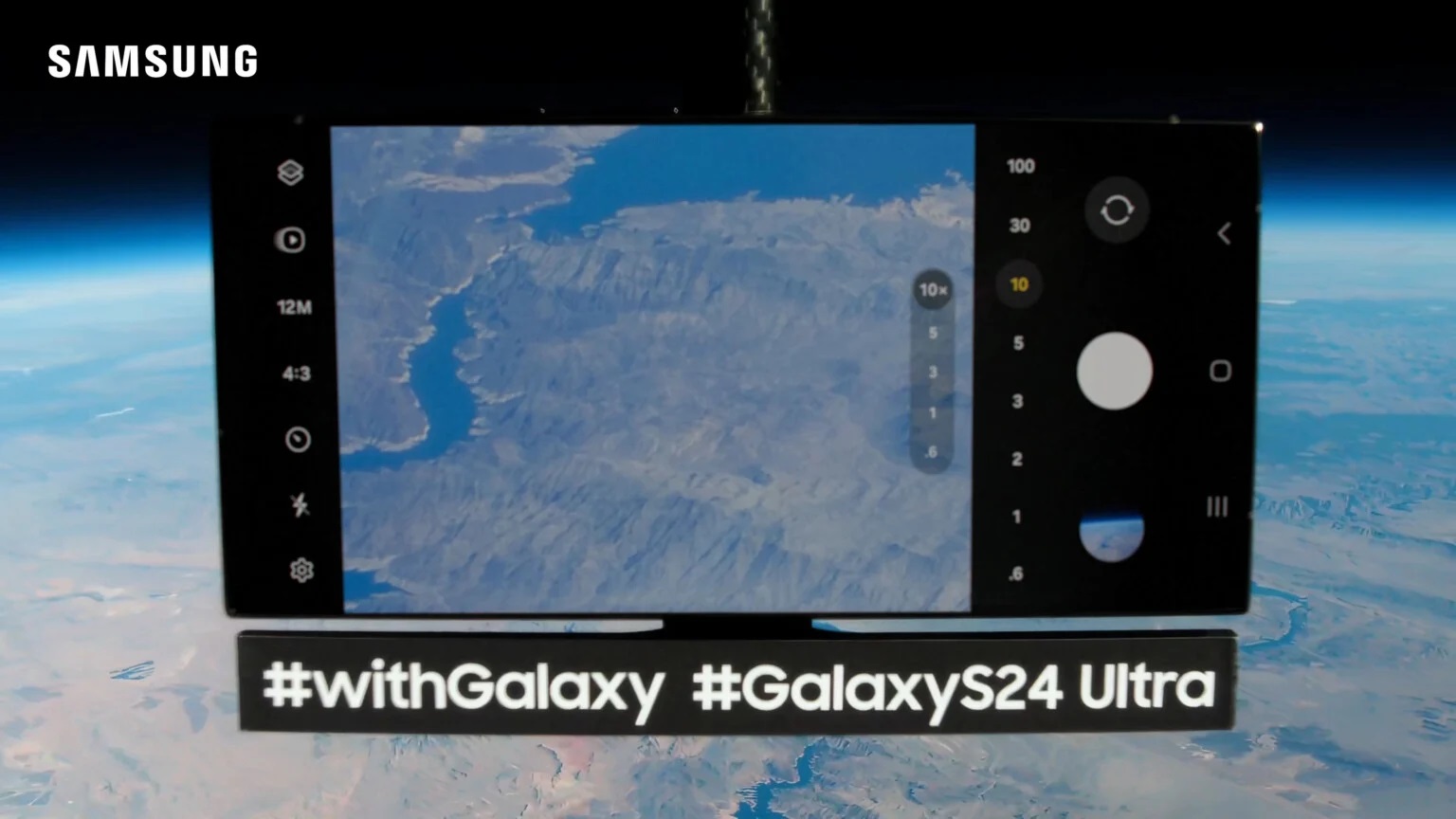 Samsung har sendt flagskibet Galaxy S24 Ultra ud i rummet