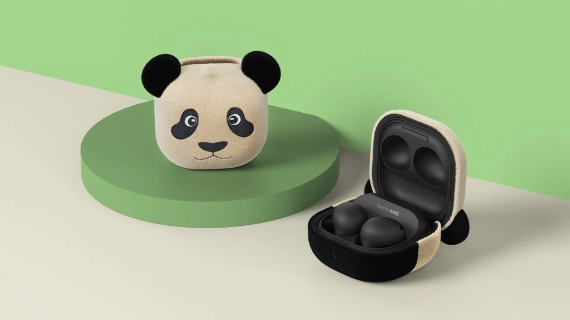 Samsung har lanceret et fluffy Fubao-pandaformet etui til sin Galaxy Buds-serie