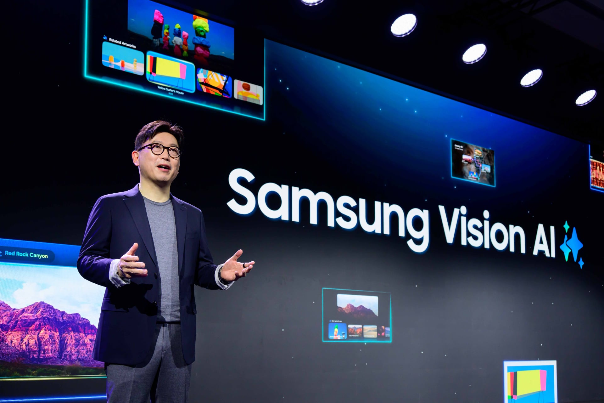 Samsung Vision AI afslører fremtiden for kunstig intelligens på CES 2025