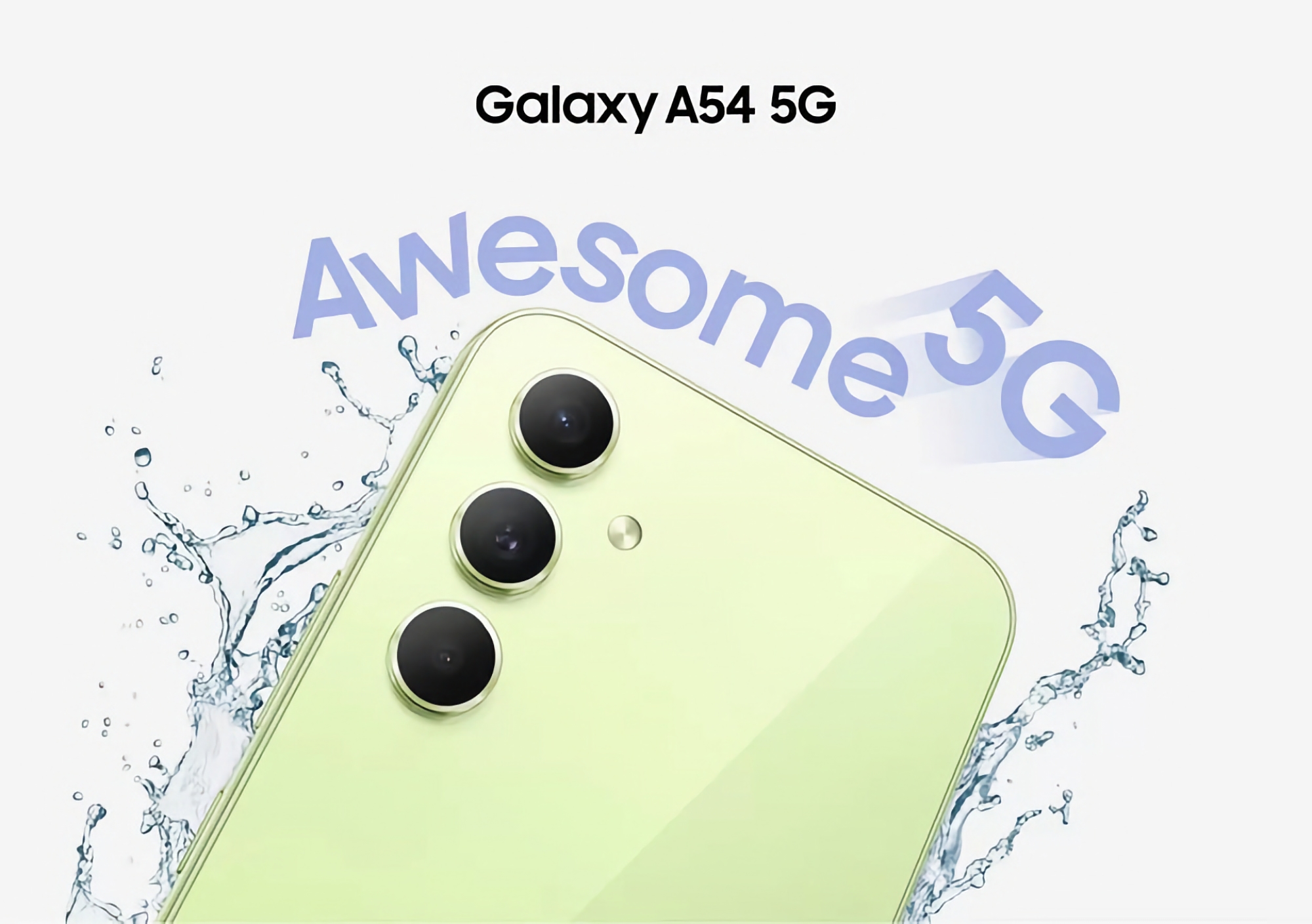 Efter Galaxy A34: Samsung Galaxy A54 er også begyndt at modtage en ny softwareopdatering