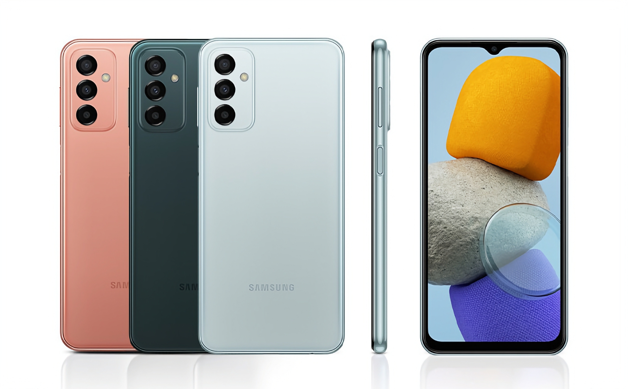 Samsung Galaxy M23 5G med 6,6" skærm, Snapdragon 750G-chip og 50 MP-kamera til salg hos Amazon for €179 (€20 rabat)