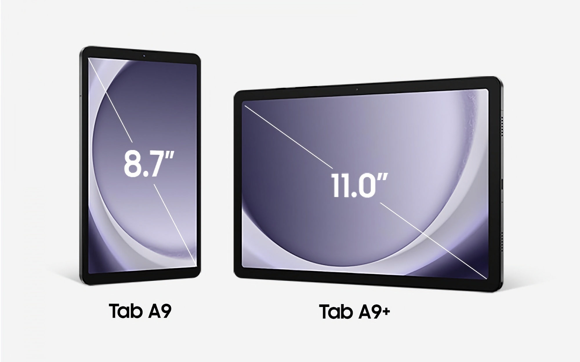 Samsung Galaxy Tab A9 og Galaxy Tab A9+ har fået deres globale markedsdebut