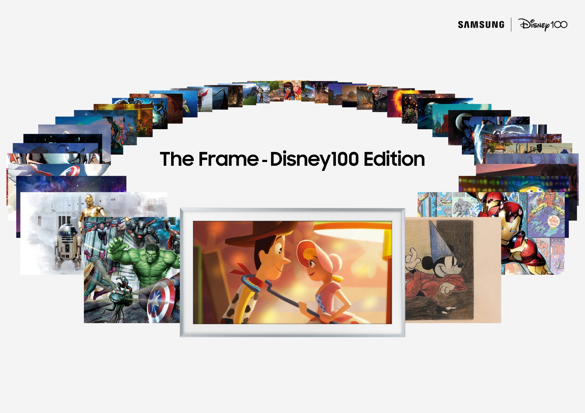 Samsung har bragt The Frame TV Disney 100 Edition TV tilbage med skærmstørrelser på 55, 65 og 75 tommer.