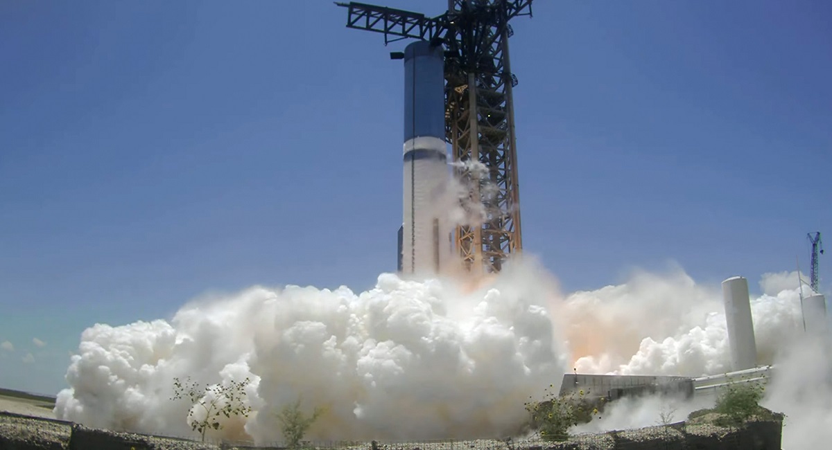 SpaceX testede ikke ligefrem en Super Heavy-raket med 33 Raptor 2-motorer - affyringstesten varede halvt så længe som planlagt.