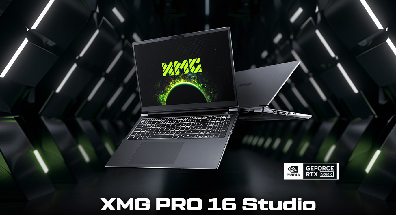 XMG Pro 16 Studio M24: en ny gaming-notebook med forbedrede funktioner
