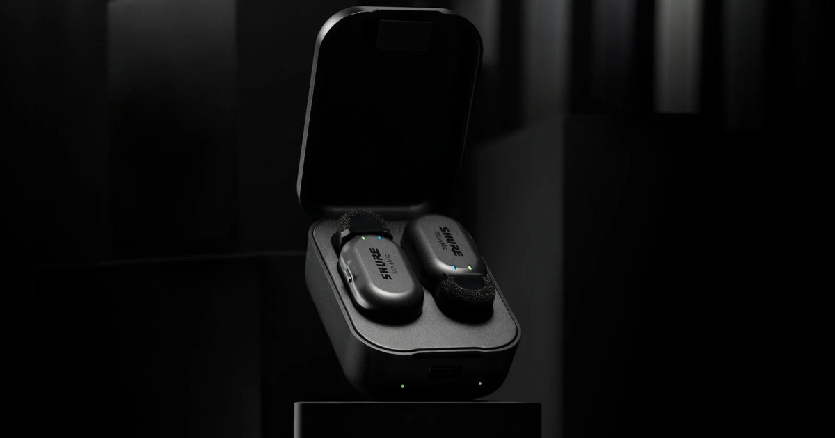 Shure introducerer den første trådløse lavalier-mikrofon uden ekstra hardware