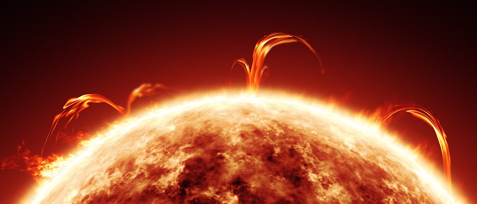 Forskere har for første gang opdaget en stjerne med 4,3 millioner kilometer af brændende tsunamier, der løber hen over dens overflade.