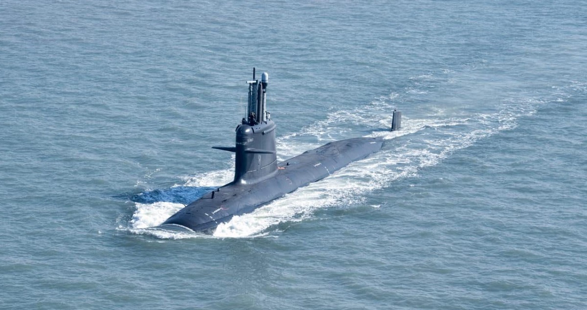 Indien sender sin første angrebsubåd nogensinde til Australien - INS Vagir-klasse Kalvari deltager i øvelsen