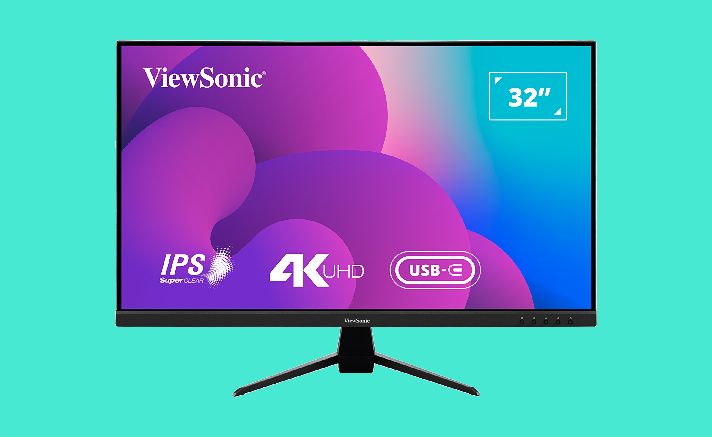 ViewSonic VX3267U: 32-tommer 4K IPS-skærm med 65W Power Delivery-understøttelse 