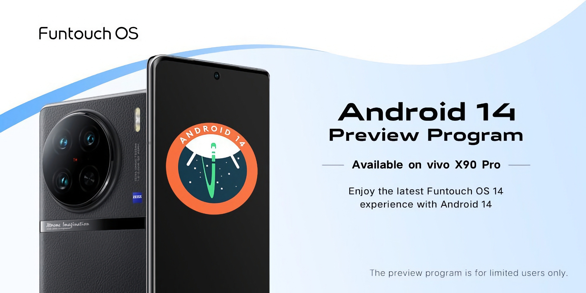 vivo forbereder sig på at teste Android 14, vivo X90 Pro-flagskibet bliver det første til at få systemet 