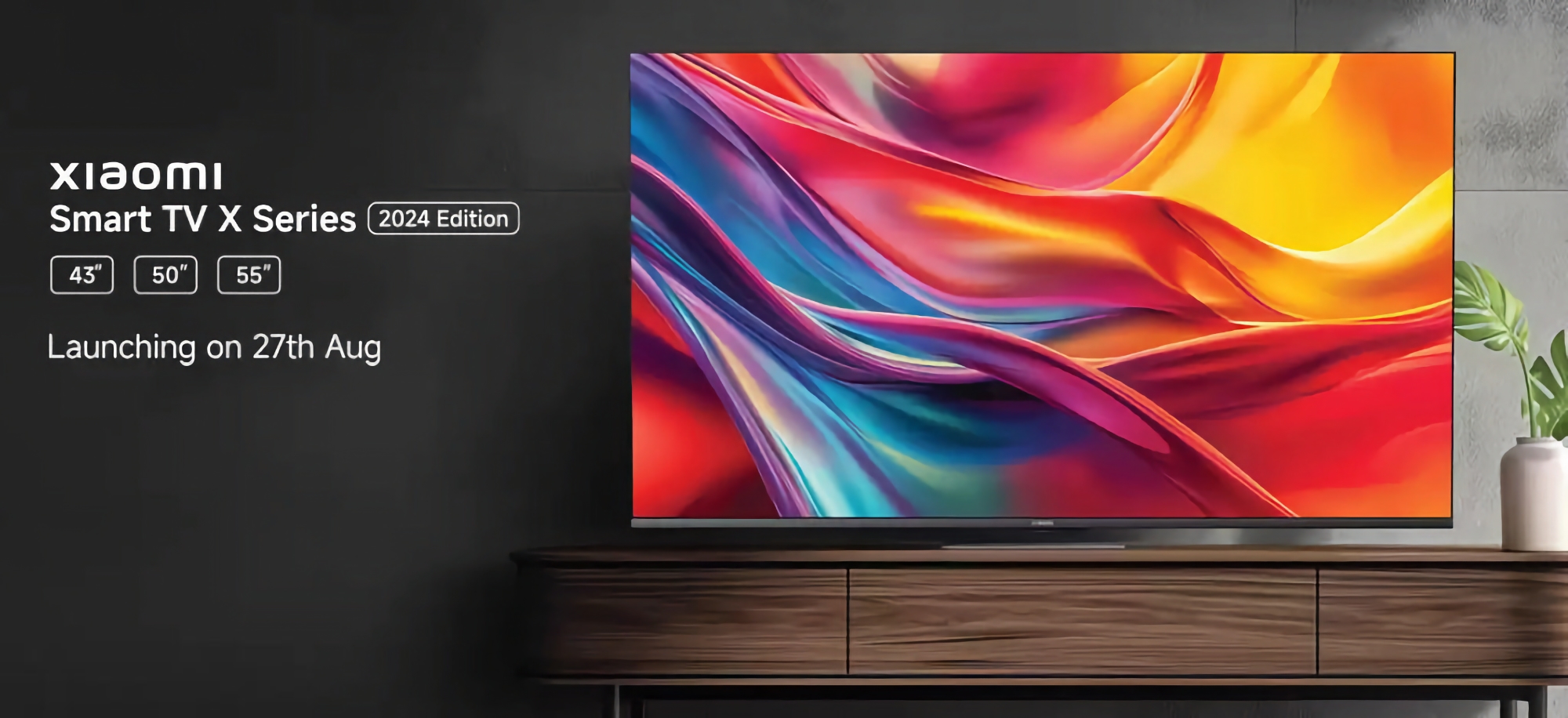 Xiaomi Smart TV X Series 2024 Edition får sin debut den 27. august