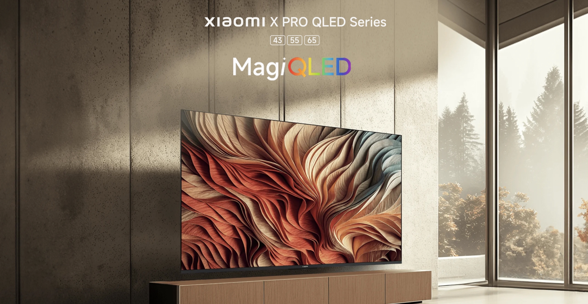 Xiaomi X Pro QLED: en serie smart-tv'er med 4K-skærme på op til 65 tommer