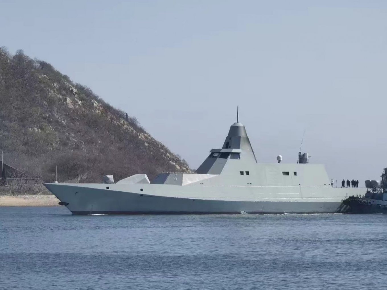 Kina tester mystisk stealth-korvette med 16 missiler om bord