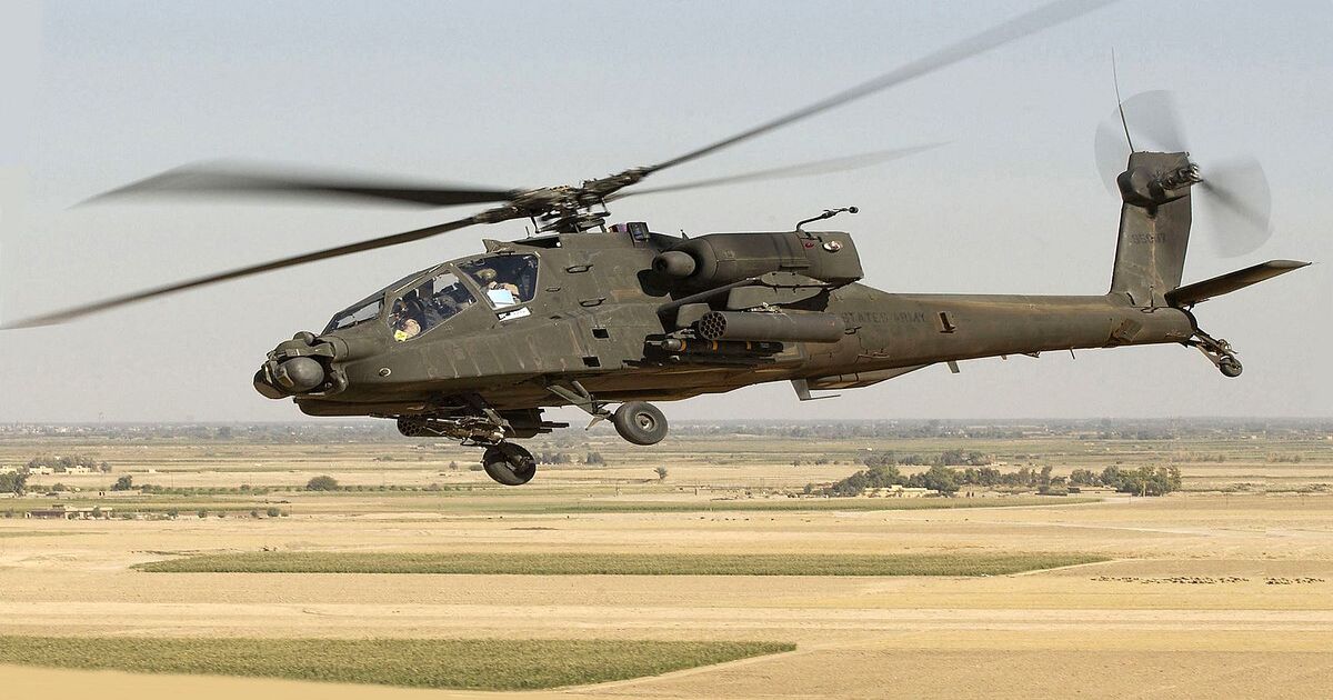 Apache-helikopter styrter ned i USA for tredje gang på to måneder