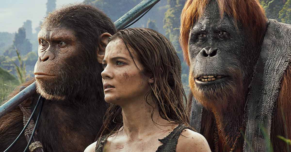 Freya Allan fortalte baggrundshistorien om sin karakter May, som er en af de vigtigste karakterer i filmen Kingdom of the Planet of the Apes.