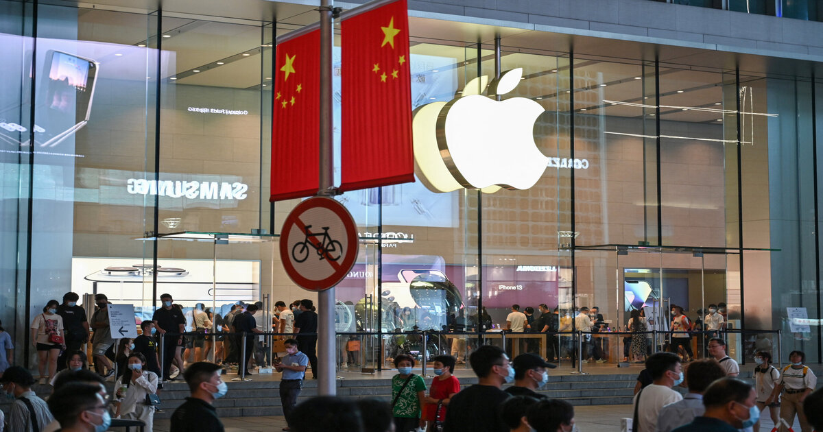 iPhone-leverancer til Kina falder med 33