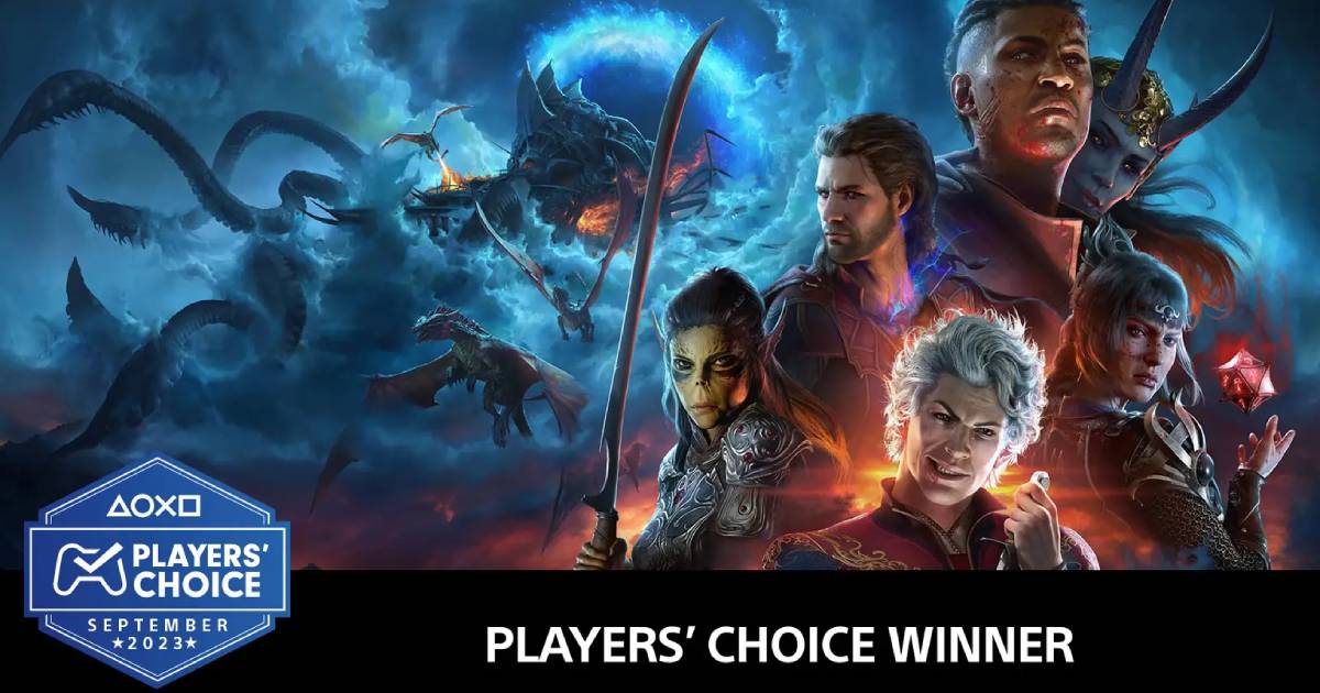 Favoritten uden konkurrence: Baldur's Gate 3 kåret som den bedste udgivelse i september af PlayStation-spillere