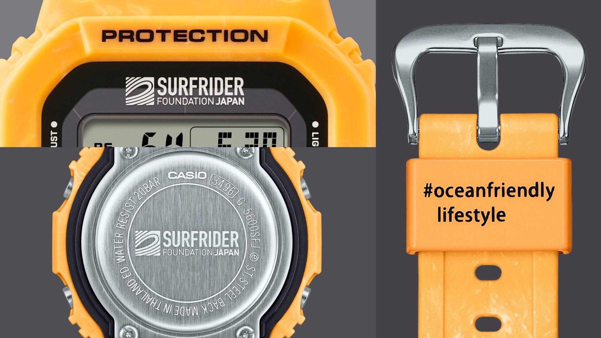 Casio og Surfrider Foundation: en ny G-Shock kollektion på det britiske marked