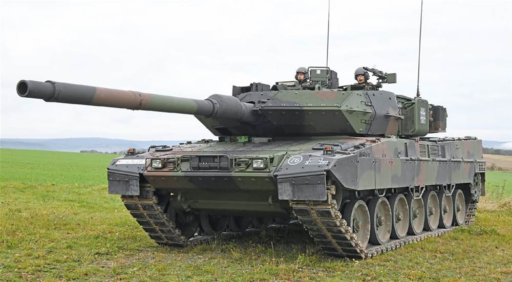 Den tyske hær har indført den nye Leopard 2A7V-kampvogn med Rheinmetall L/55-kanon og den bedste beskyttelse i verden.