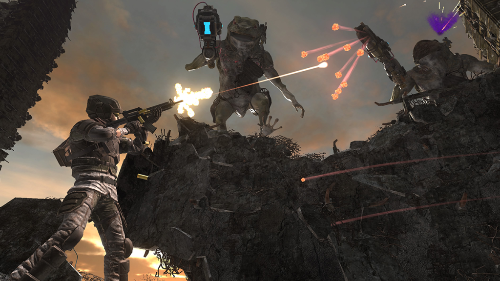 Earth Defence Force 6 udkommer globalt i foråret 2024 til PC og PlayStation.