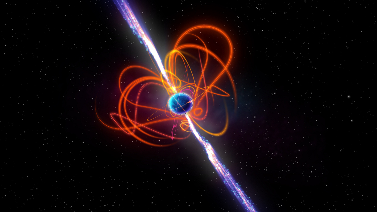 En neutronstjerne med et utroligt kraftigt magnetfelt fejlede, efter at den tiltrak og rev en asteroide i stykker