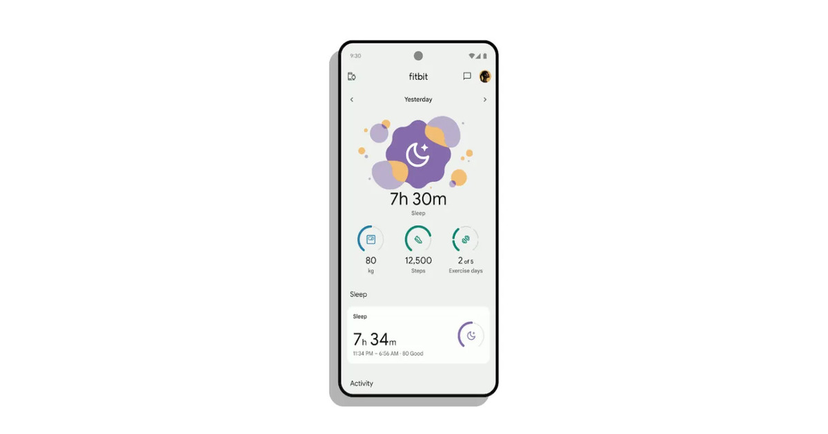Fitbit-appen udgiver opdateret søvnstatistik