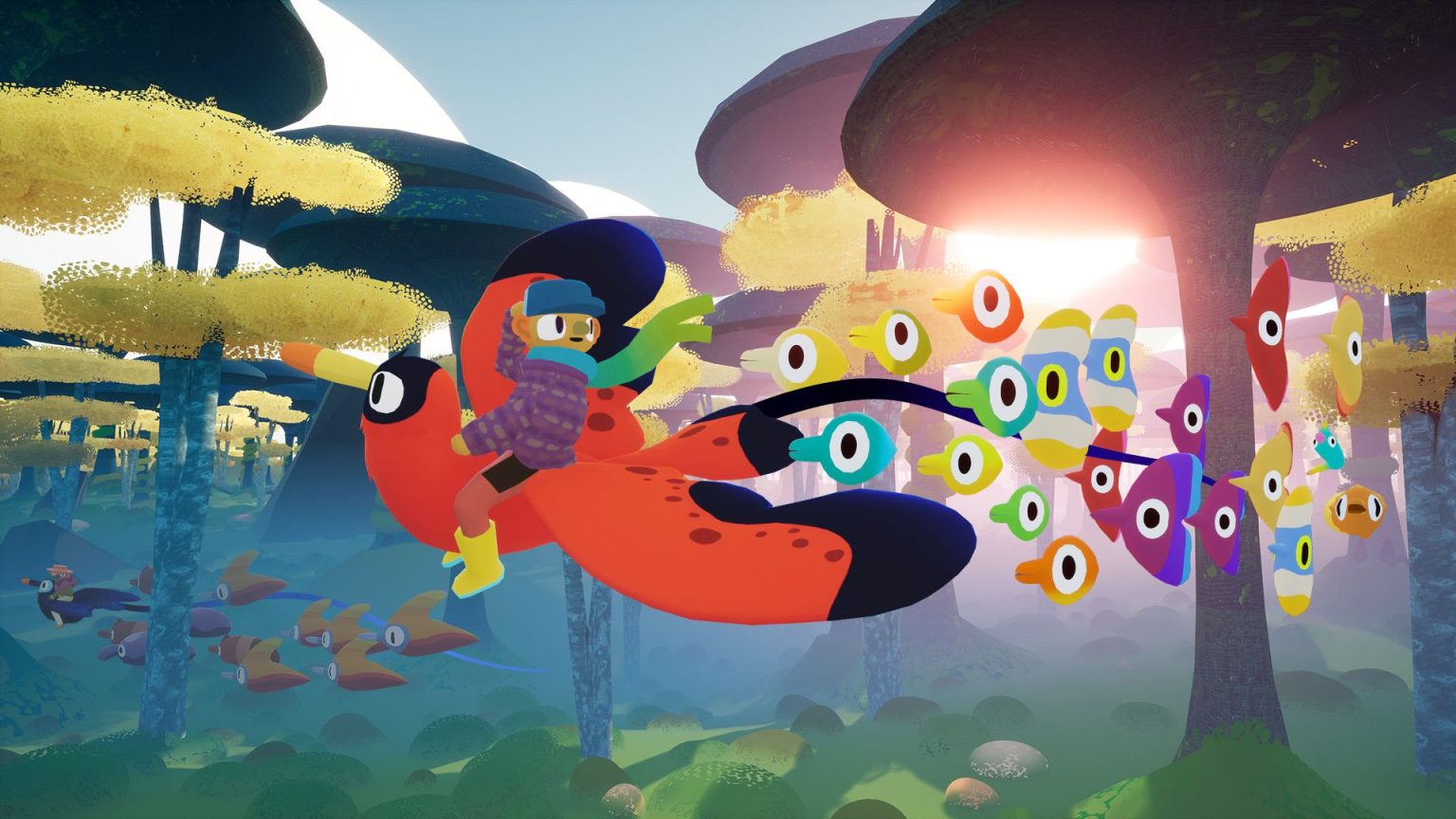 Annapurna Interactive annoncerer Flock, et samarbejdsspil om at samle flyvende væsener og kommunikere med venner