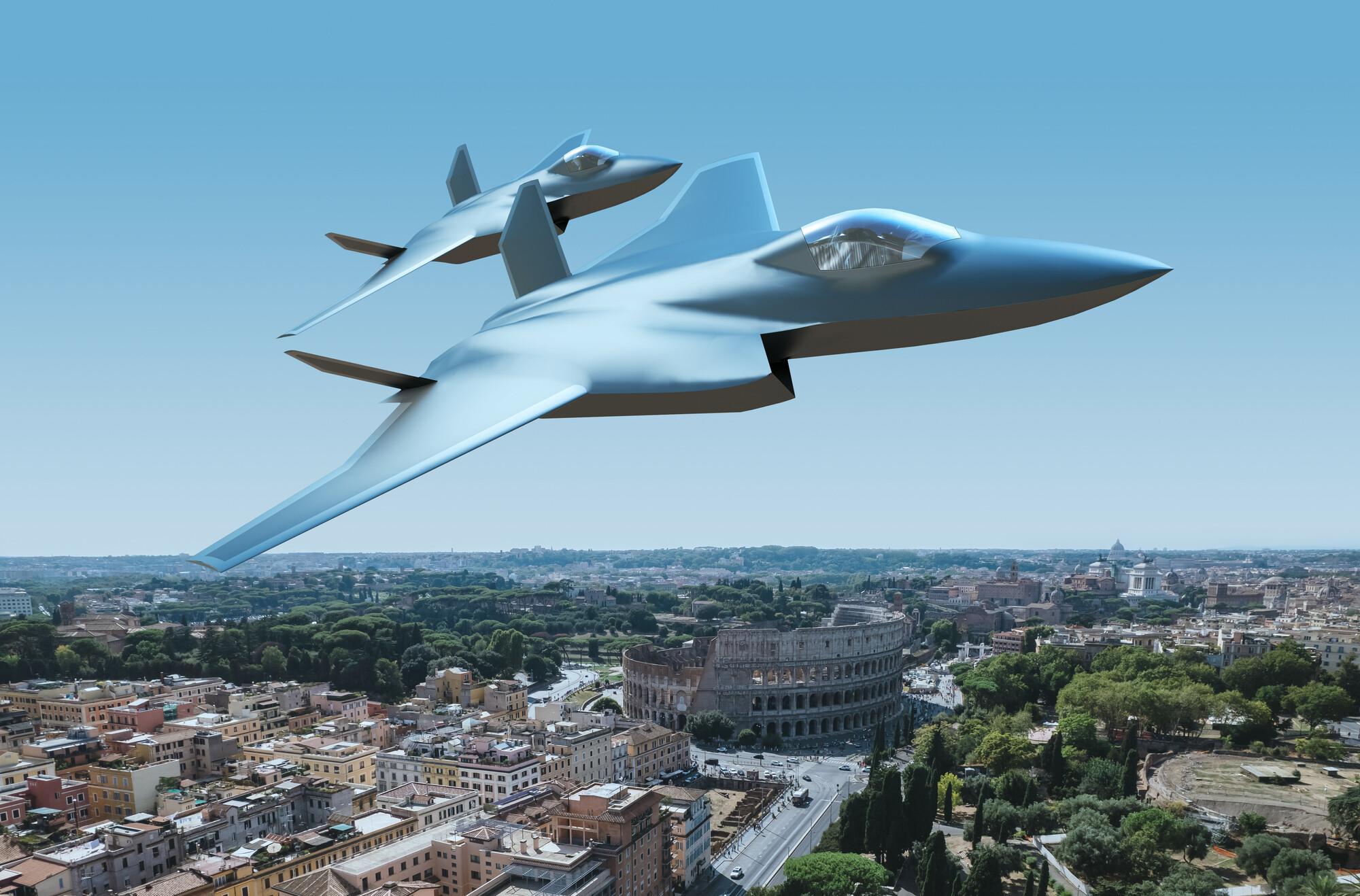 Italien vil investere mere end 8 mia. dollars inden 2037 for at udvikle et sjettegenerations kampfly sammen med Storbritannien og Japan.