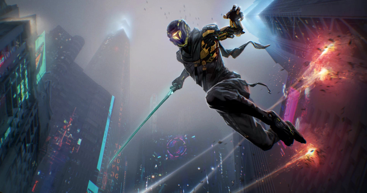 Hardcore, slasher, cyberpunk og ninjaer: Det dynamiske actionspil Ghostrunner koster $9 i Epic Games Store indtil den 22. september.