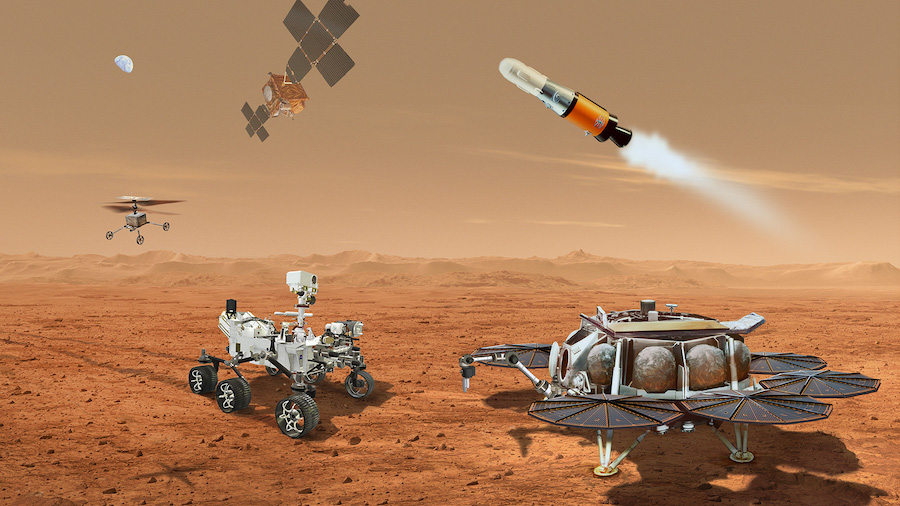 Det amerikanske senat reducerer finansieringen af Mars Sample Return-missionen fra 949 mio. dollars til 300 mio. dollars - NASA risikerer ikke at kunne levere jordprøver fra Mars til Jorden