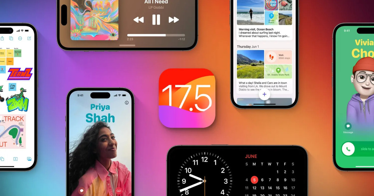 Apple forbereder sig på at frigive iOS 17.5