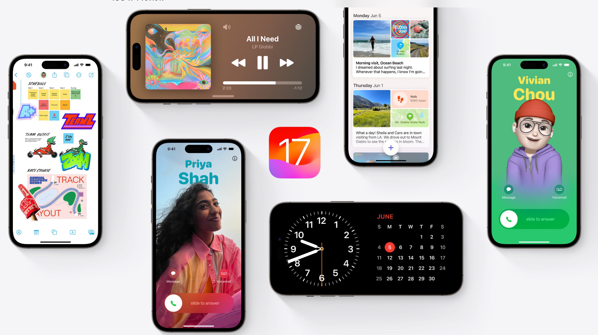 Apple har frigivet den første offentlige beta af iOS 17