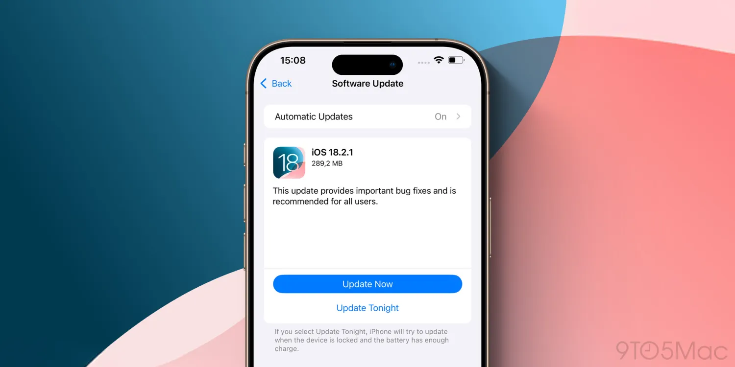 iOS 18.2.1 er her: Alt om opdaterede funktioner og fejlrettelser