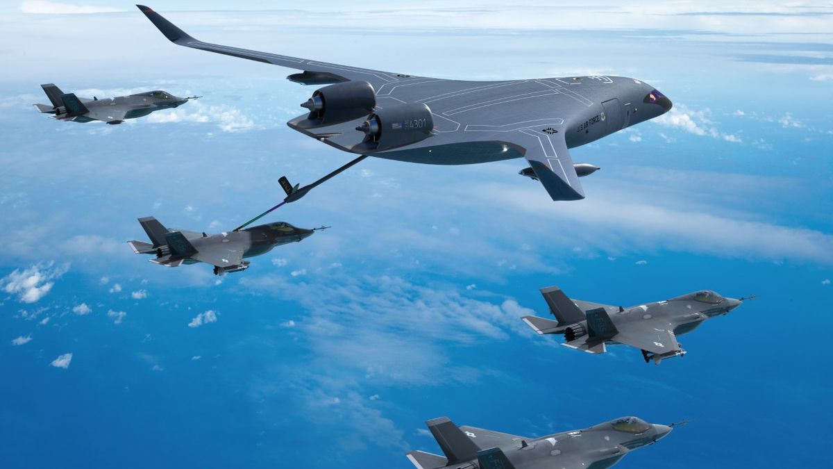 JetZero vil bygge en prototype af et fly med blandede vinger til det amerikanske luftvåben, som potentielt kan erstatte KC-46 Pegasus, Lockheed C-5 og C-17 Globemaster III.