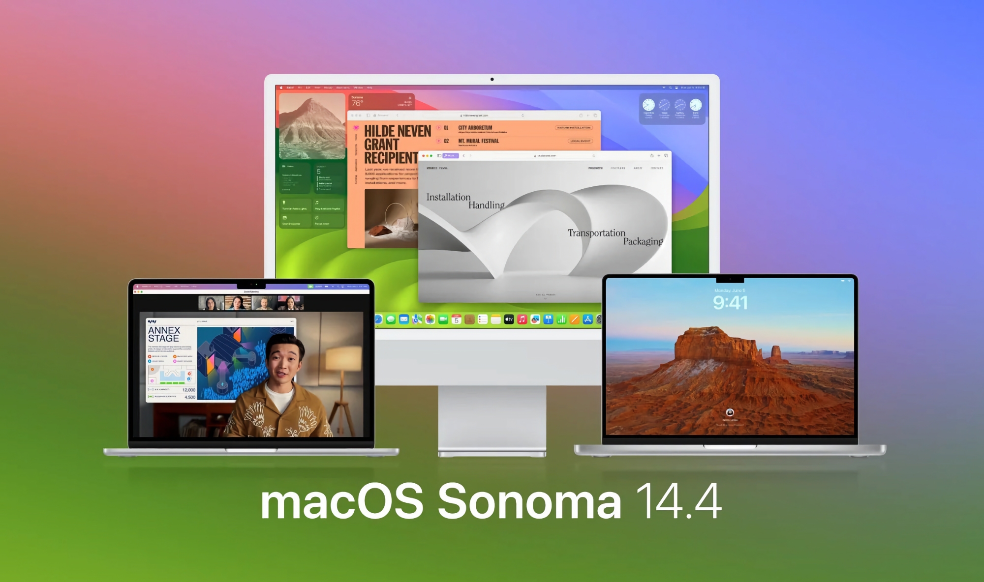 Efter iOS 17.4 Beta 3: Apple annoncerede den tredje beta af macOS Sonoma 14.4