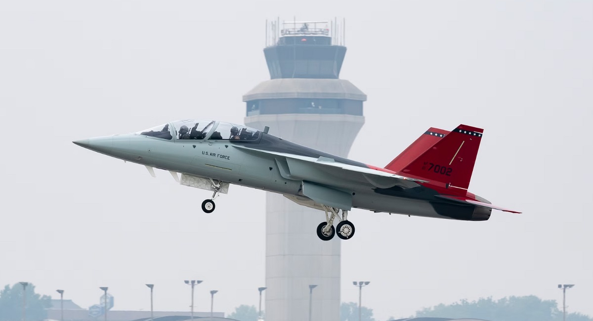 U.S. Air Force modtager det længe ventede Boeing T-7A Red Hawk-fly i næste uge.