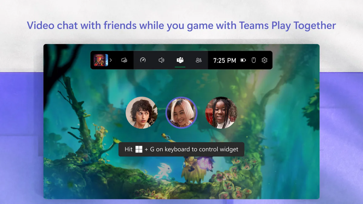 Microsoft integrerer Teams i Xbox Game Bar, så spillere kan streame deres spil til venner
