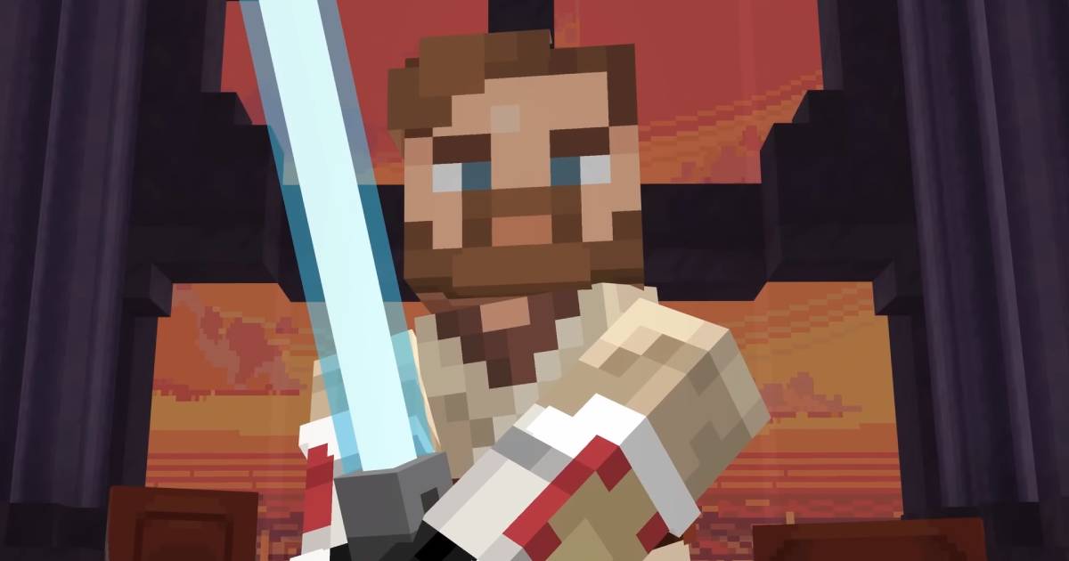 Der var engang i en kubisk galakse: Den 7. november får Minecraft Star Wars-historieudvidelsen: Jediriddernes vej