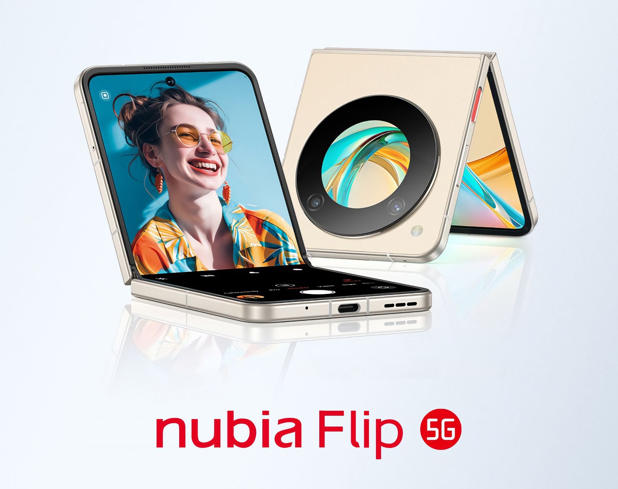 Fra $499: nubia Flip 5G foldbar smartphone med Snapdragon 7 Gen 1 chip og dobbelte skærme har fået sin globale debut