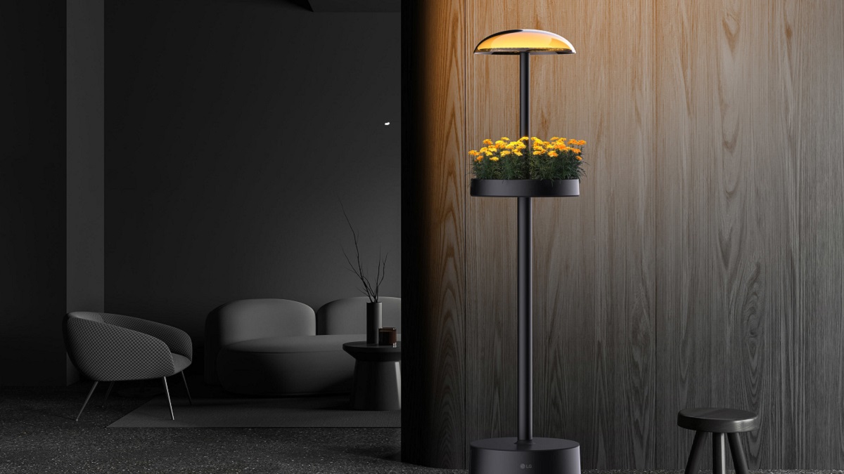 LG introducerer et nyt produkt: Garden Lamp - grøn i lyset af teknologi