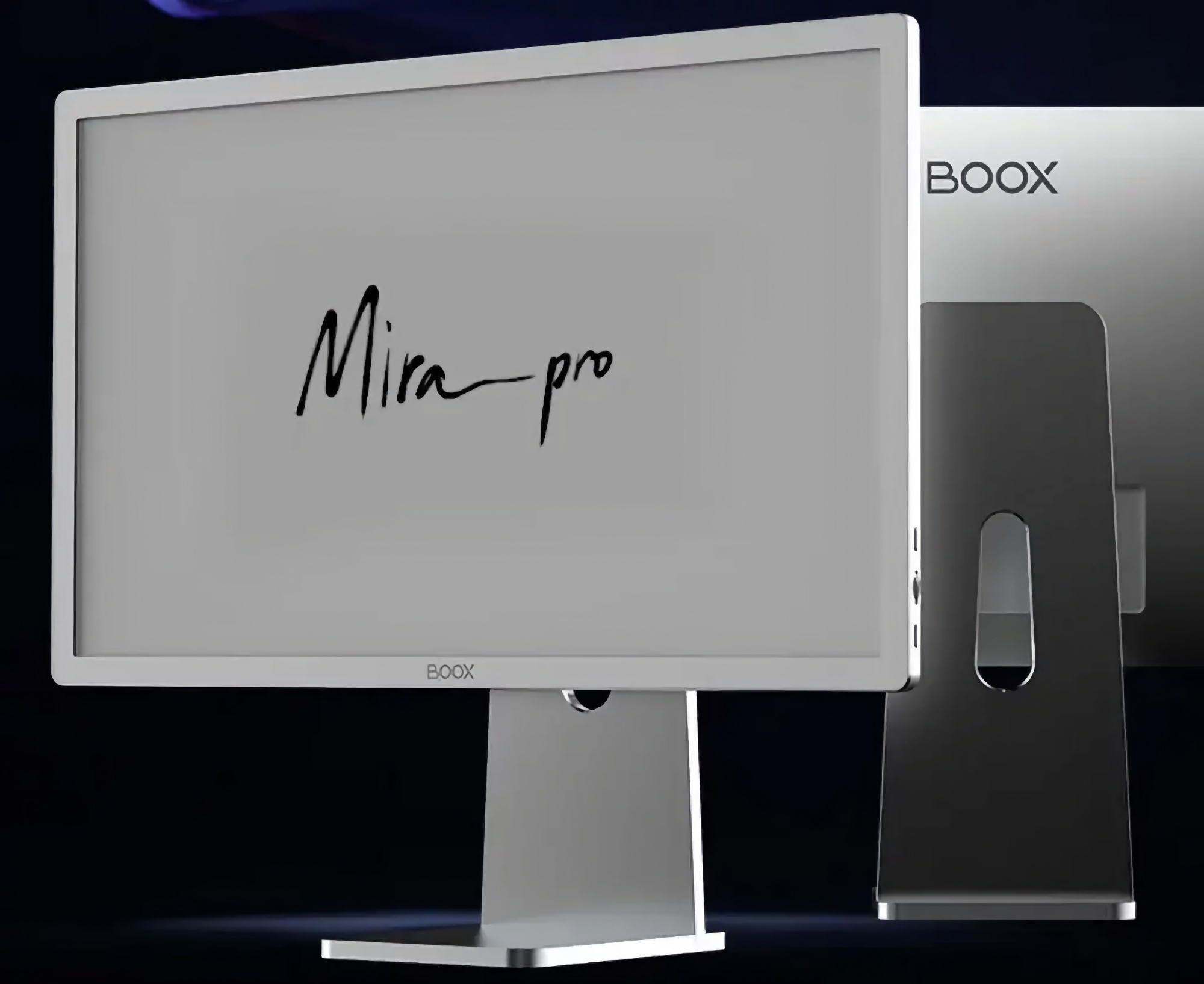 Onyx Boox har afsløret en opdateret version af Mira Pro: 25,3-tommers skærm med E-Ink-skærm og integreret baggrundsbelysning.