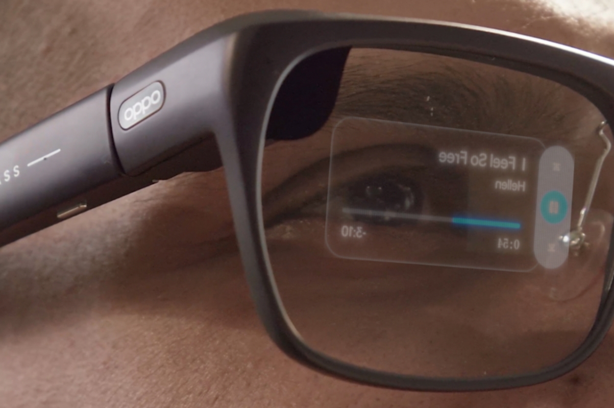Oppo annoncerede Air Glass 3 AR-briller drevet af kunstig intelligens