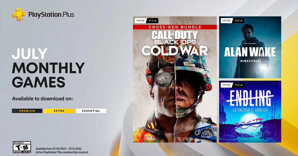 De forkæler dig så meget, som de kan: PlayStation Plus-abonnenter vil modtage Black Ops Cold War, Alan Wake Remastered og Endling - Extinction is Forever i juli. 