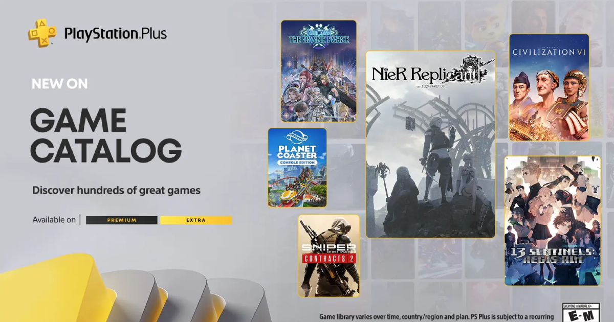 PlayStation tilføjer nye spil til Extra- og Deluxe-abonnementer den 19. september: NieR Replicant, This War of Mine, Cloudpunk, Civilisation VI m.fl.