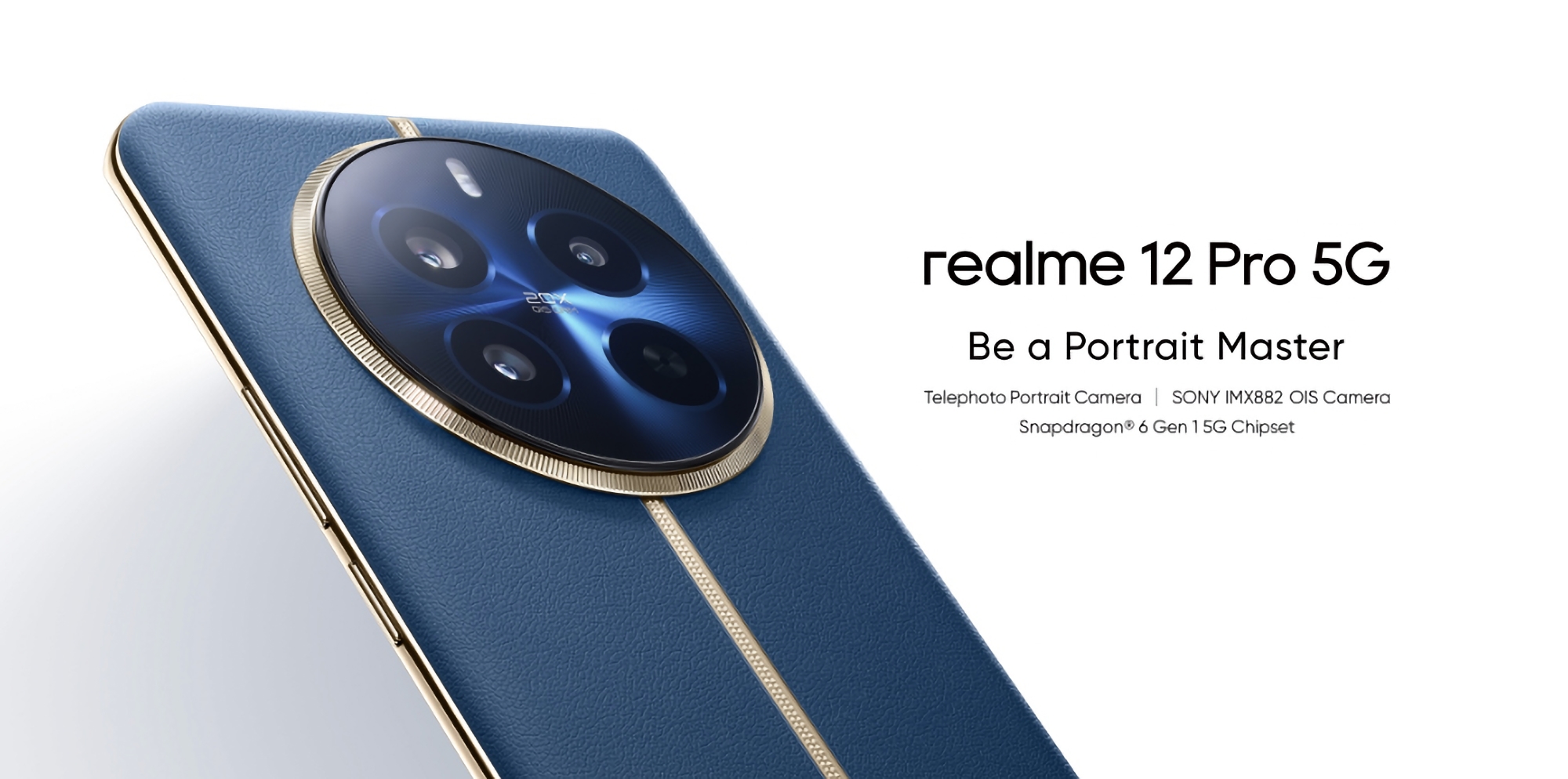 Realme 12 Pro: OLED-skærm, Snapdragon 6 Gen 1-processor, 5000 mAh-batteri med 67 W opladning og 50 MP-kamera med OIS til $310