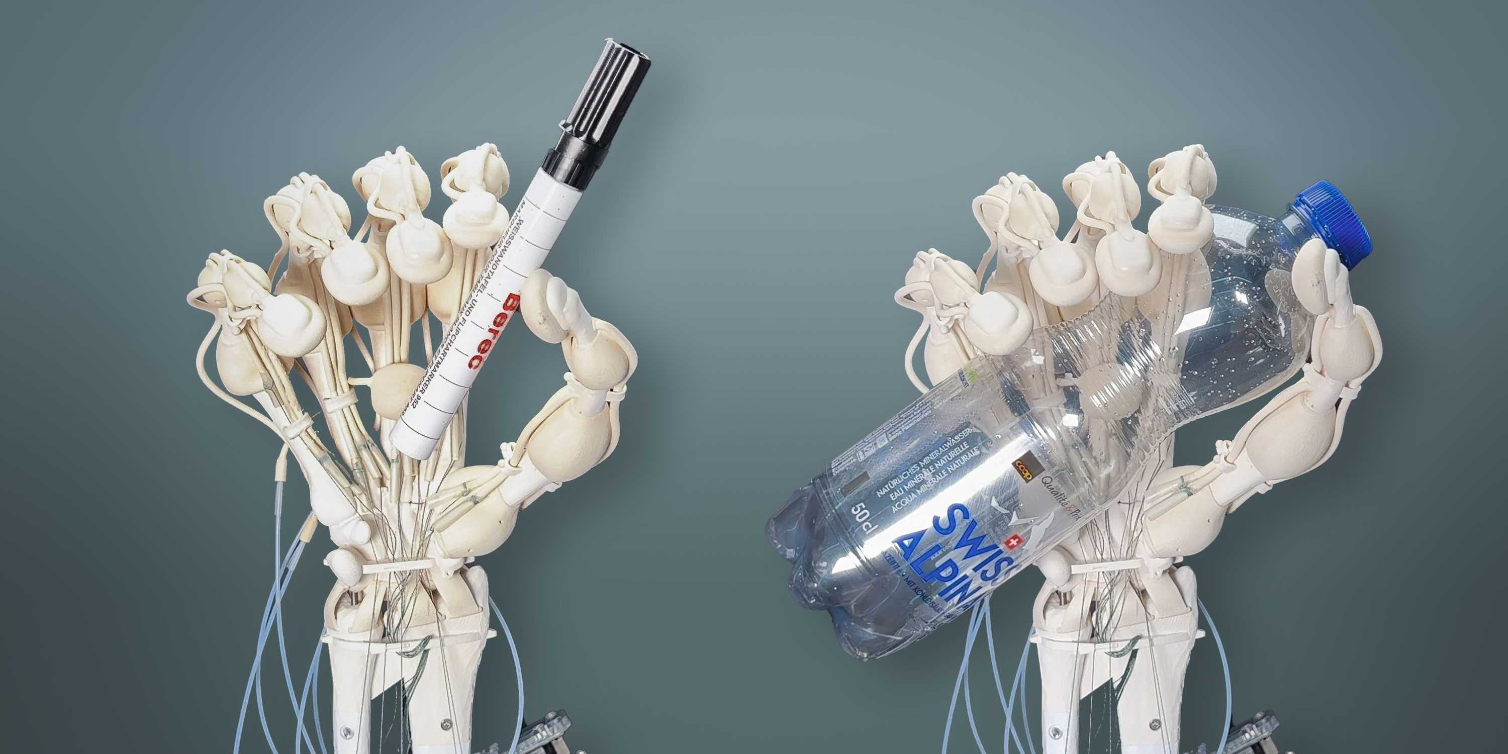 Forskere fra ETH Zürich har for første gang formået at printe en robotarm med knogler, ledbånd og sener.